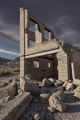 Cook Bank 5 Cook Bank in Rhyolite ghost town, Nevada