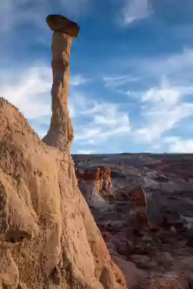 Skinny Hoodoo 4 Hoodoos located in the Lower Rimrocks area of the Grand Staircase