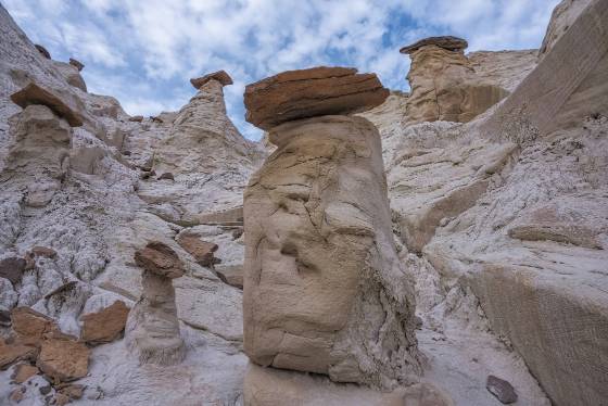 Fat Hoodoo The Middle Rimrocks in Grand Staircase Escalante National Monument