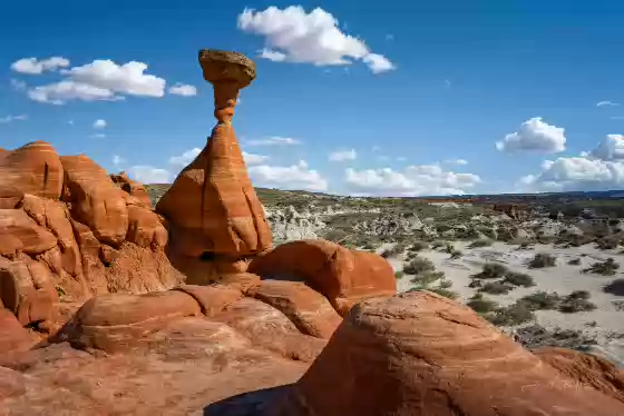 Toadstool Hoodoo Toadstool Hoodoo located in the Grand Staircase Escalante NM
