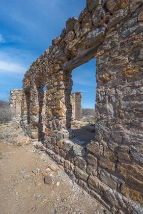 Courtland West Ruin 2 Ruins in the Courtland ghost town, Arizona