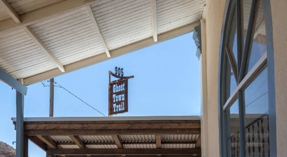 Ghost Town Trail sign Ghost Town Trail sign in Pearce, Arizona