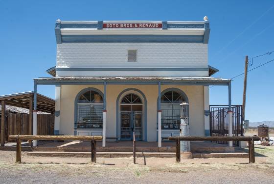 Soto Bros and Renaud Soto Bros and Renaud in Pearce ghost town, Arizona