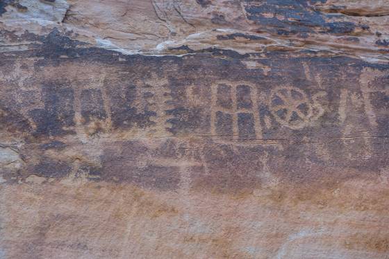 Petroglyphs 1 Petroglyphs near Bitter Sprinsgh Trail in Buffington Pockets, Nevada