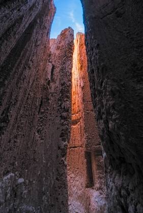 Cathedral Cave 3 Cathedral Cave in Cathedral Gorge State Park, Nevada