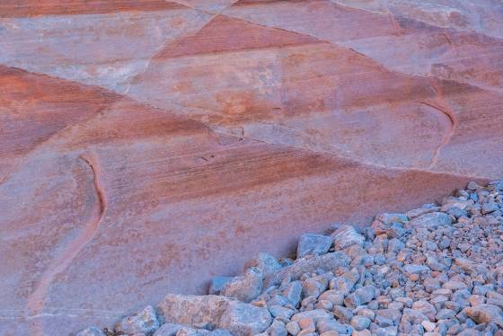 Harlequin Pattern \3 Harlequin Pattern in Pink Canyon, Valley of Fire State Park, Nevada