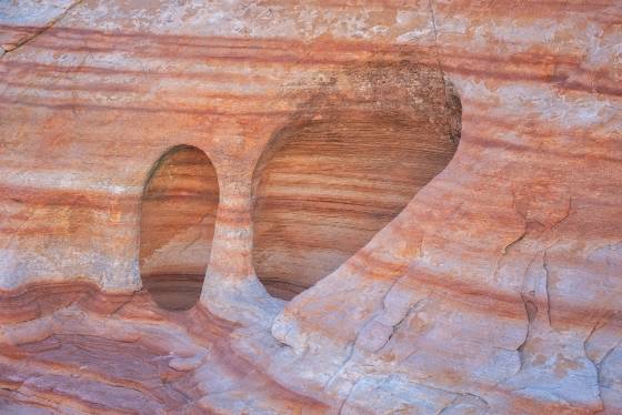 The Eyes Have It Pink Canyon in Valley of Fire State Park, Nevada