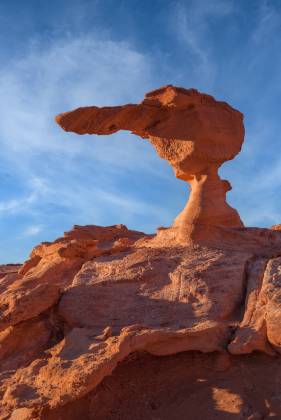 Pinnochio Rock Formation in Little Finland, Nevada