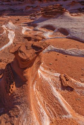 Tafoni on Hoodoo Rock Formation in Little Finland, Nevada