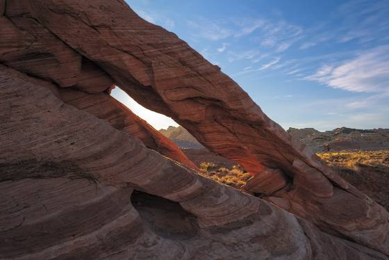 Candy Strip Arch Candy Stripe Arch near the Fire Wave in Valley of Fire, Nevada