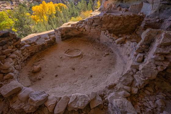 Five Kiva Pueblo 2 Five Kiva Pueblo, aka Little Westwater Ruin, near Blanding, Utah