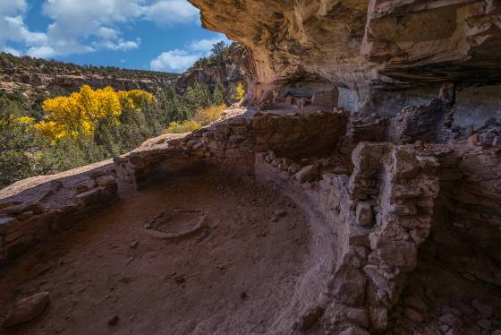 Five Kiva Pueblo 3 Five Kiva Pueblo, aka Little Westwater Ruin, near Blanding, Utah