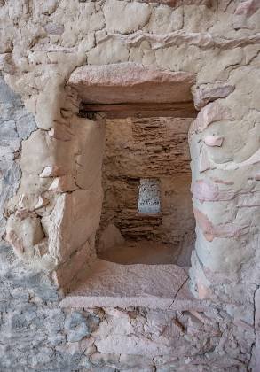 Cascading Windows River House Ruin also known as Snake House