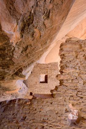 River House Wall and Window River House Ruin also known as Snake House