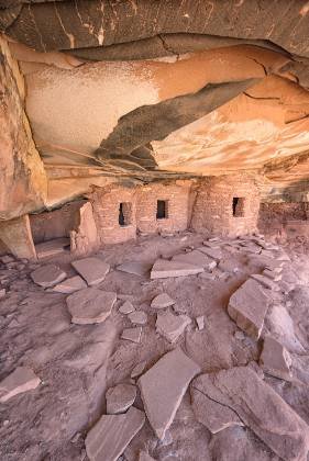 Fallen Roof Ruin 3 Fallen Roof Ruin on Cedar Mesa