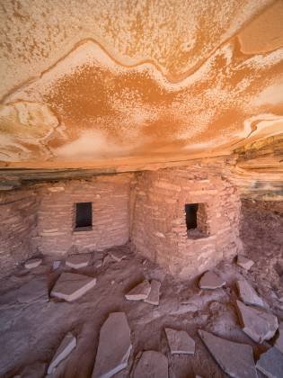 Fallen Roof Ruin 9 Fallen Roof Ruin on Cedar Mesa