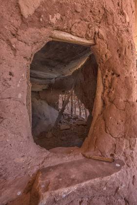 Granary Interior 2 Granary near Fallen Roof Ruin on Cedar Mesa