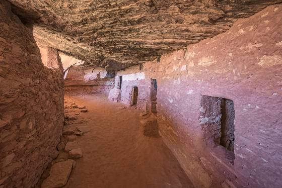Moonhouse Interior 2 Moonhouse Anasazi ruin on Cedar Mesa