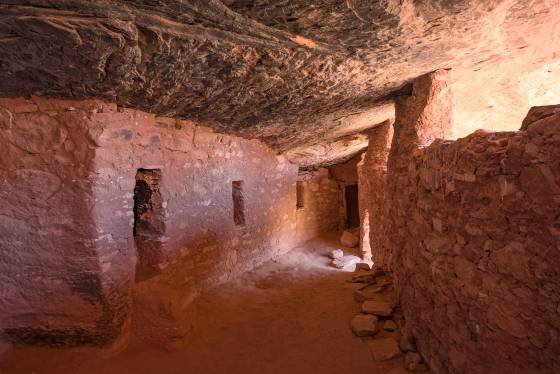Moonhouse Interior 3 Moonhouse Anasazi ruin on Cedar Mesa