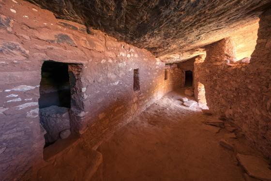Moonhouse Interior 4 Moonhouse Anasazi ruin on Cedar Mesa