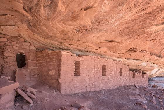 Square Condo Ruin 1 Square Condo Ruin near Moonhouse on Cedar Mesa