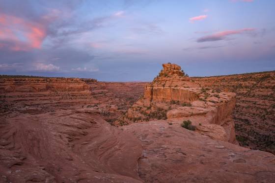 Ridge Leading to The Citadel 2 The Citadel Anasazi Ruin near Cigarette Road in Southeast Utah