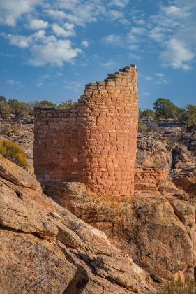 Horseshoe Tower Horseshoe Tower in the Horseshoe GHroup of Hovenweep NM