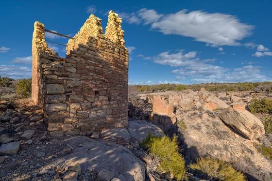 Original Timbers of Holly House Original Timbers of Holly House in Hovenweep NM