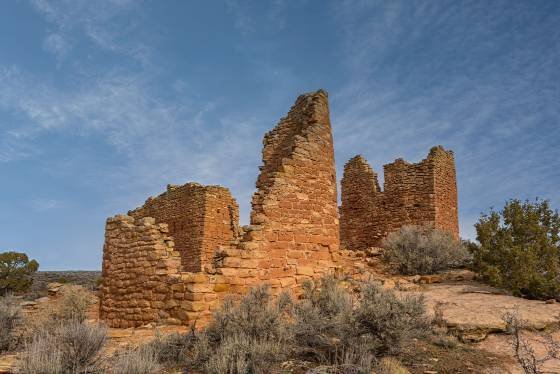 Hovenweep Castle 65 Hovenweep Castle in the Square Tower Group of Hovenweep NM