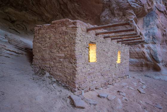 The Doll House before sunrise 1 The Doll House Anasazi Granary in Bear Ears National Monument