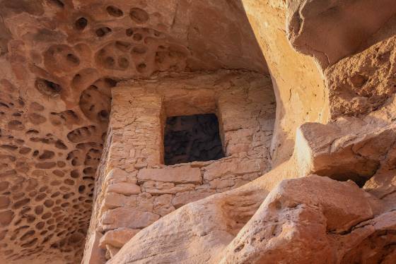 Honeycomb 2 Honeycomb Ruin along Montezuma Creek Road near Blanding, Utah