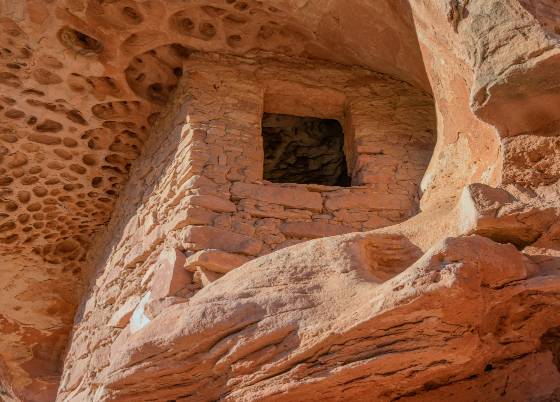 Honeycomb 4 Honeycomb Ruin along Montezuma Creek Road near Blanding, Utah