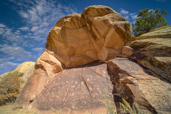 Newspaper Rock 4 Newsapper Rock Petroglyphs near Canyonlands National Park