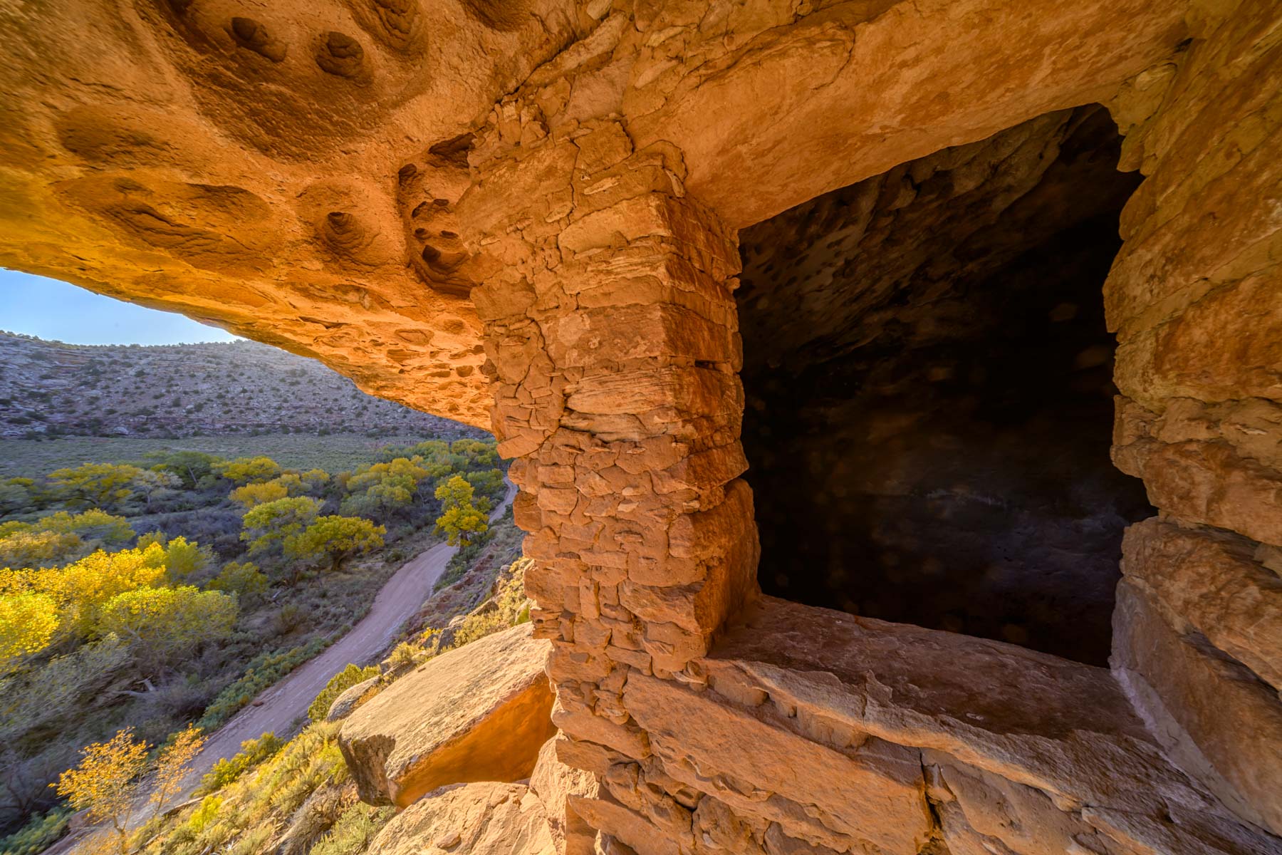 Honeycomb Ruin on Montezuma Creek Road, Utah