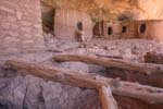 Roof Timbers of a Kiva at Moonhouse Ruin, Cedar Mesa 