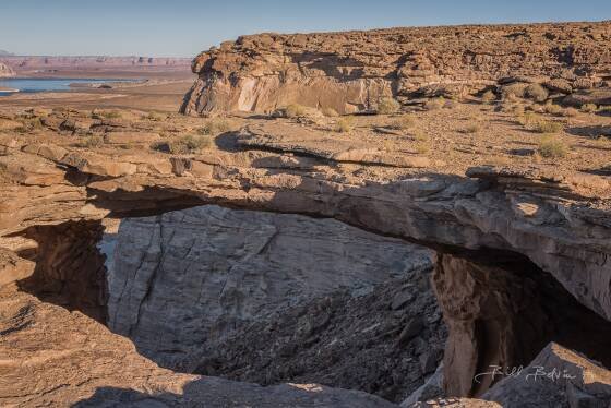 Skylight Arch 1 Skylight Arch with Lake Powell in the distance