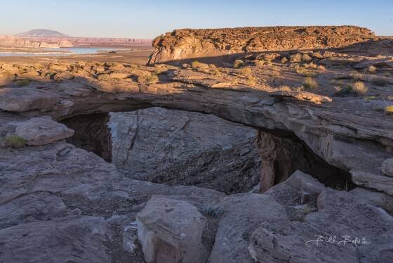 Skylight Arch 2 Skylight Arch with Lake Powell in the distance