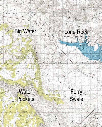 Studhorse Point Index Map
