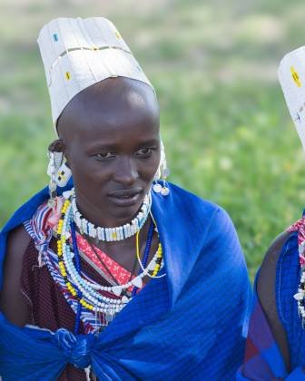 Maasai Woman Maasai woman of the Osinoni Village in Tanzania.