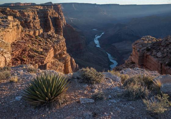 Looking downstream 3 The Colorado river seen from Cape Solitude