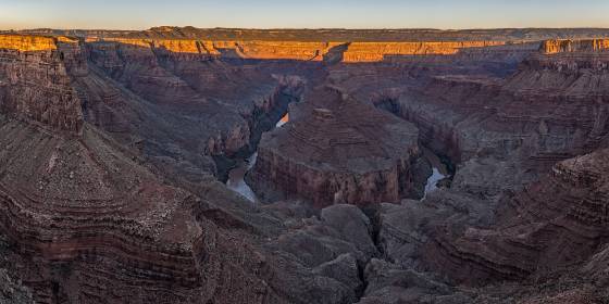 Point Hansbrough Pano at dawn Panorama of Point Hansbrough
