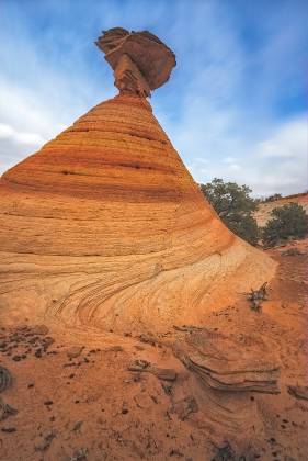 Cowboy Hat 2 The Cowboy Hat rock formation in Vermilion Cliffs NM, Arizona