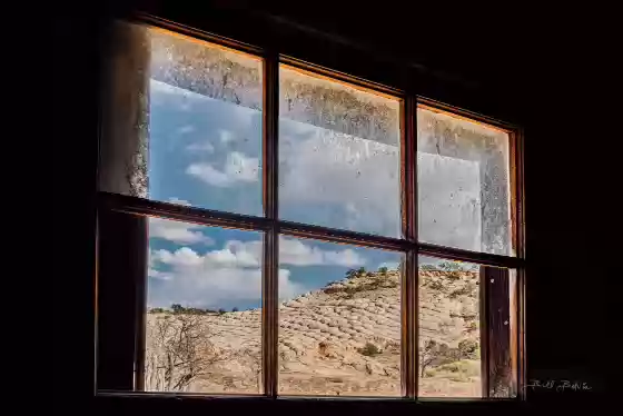 Joe's Ranch Framed Joes' Ranch in Vermilion CLiffs NM, Arizona