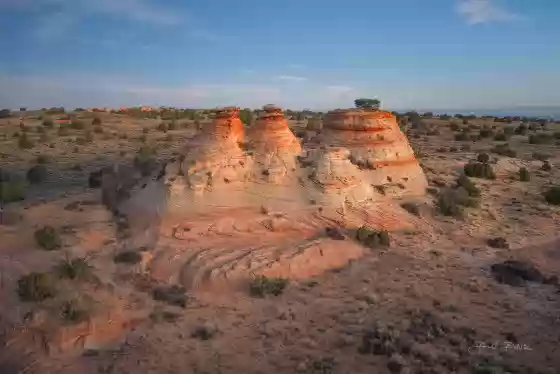 Little Knoll at Sunrise 3 Little Knoll at sunrise. Little Knoll is near the Cottonwood Cove trailhead in Vermilion Cliffs National Monument.