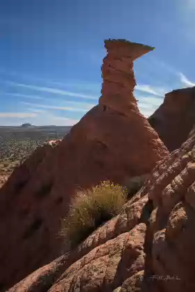 Steamboat Hoodoo Prominent Hoodoo on the SE edge of Steamboat Rock in Vermilion Cliffs National Monument