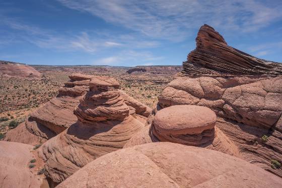 High Buttes High Buttes NE corner of Wolf Knoll in Sand Hills on the Utah Arizona Border