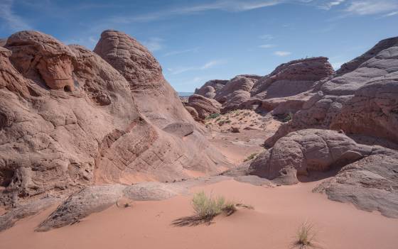 The Bowl 6 near Wolf Knoll in Sand Hills on the Utah Arizona Border