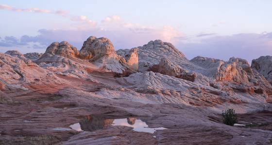 Citadel Reflection 3 The Citadel rcok formation at The White Pocket in Vermilion Cliffs NM