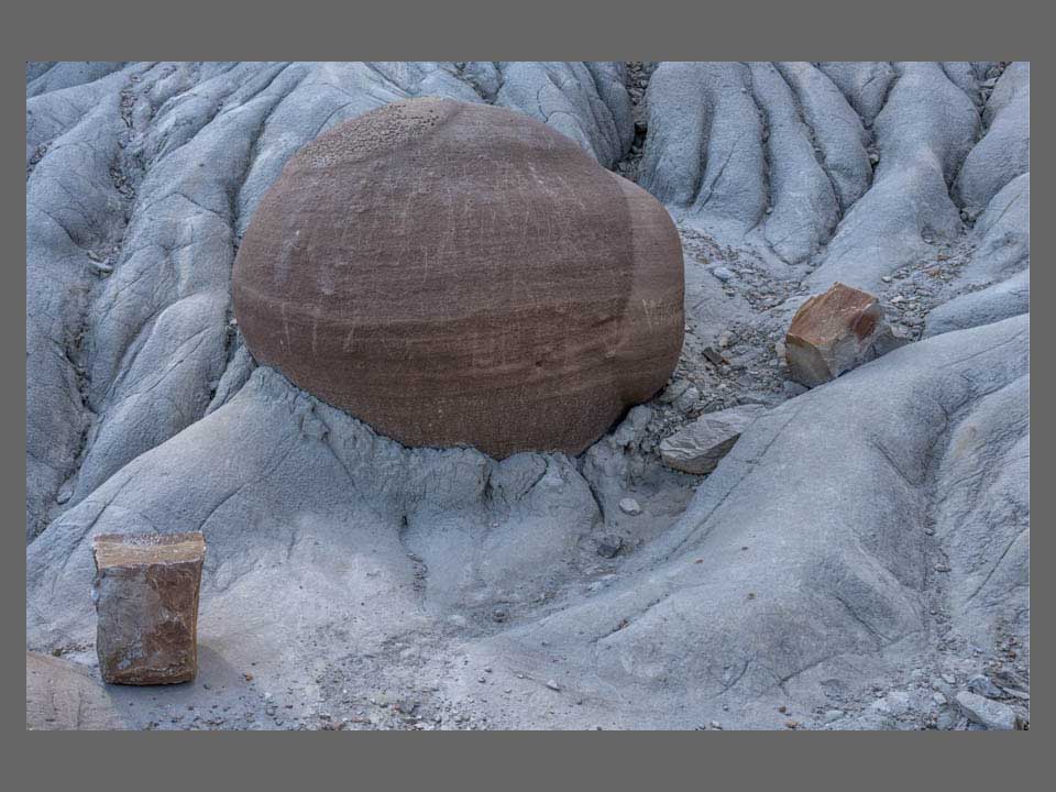 Cannonball Concretions 3 Cannonball Concretions in the North Unit of Theodore Roosevelt National Park