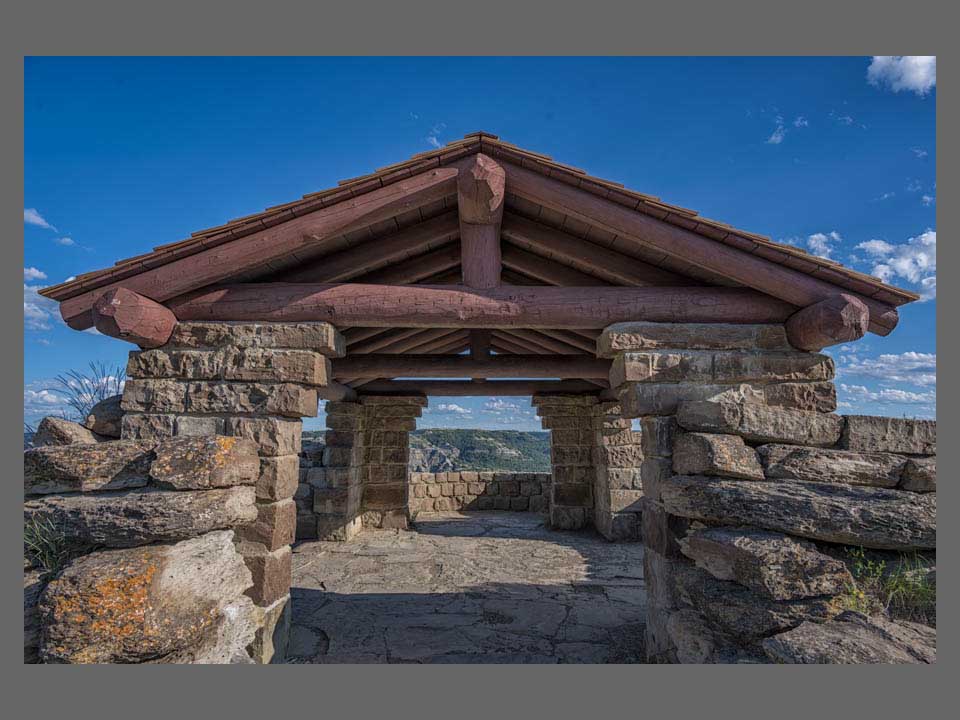 River Bend Overlook Shelter River Bend Overlook Shelter in Theodore Roosevelt National Park